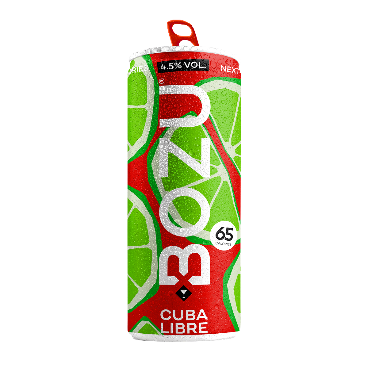 BOZU Cuba Libre cocktail in blik van 250 ml