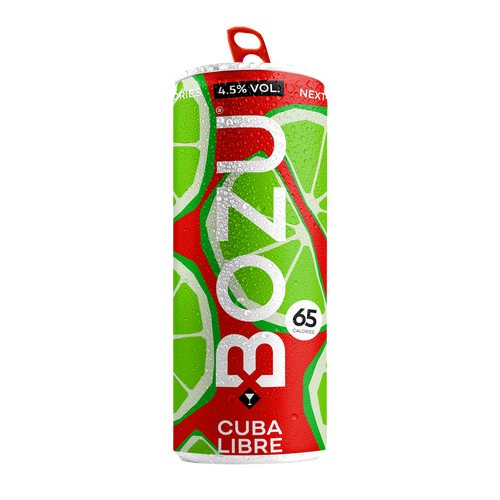 BOZU Cuba Libre cocktail in blik van 250 ml