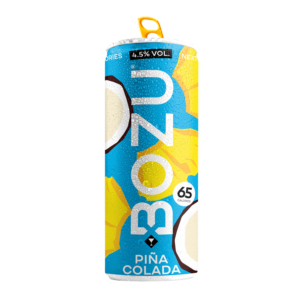 BOZU Piña Colada cocktail in blik van 250 ml