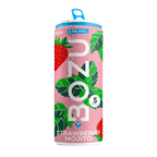 BOZU Strawberry Mojito 0.0% alcoholvrije mocktail in blik