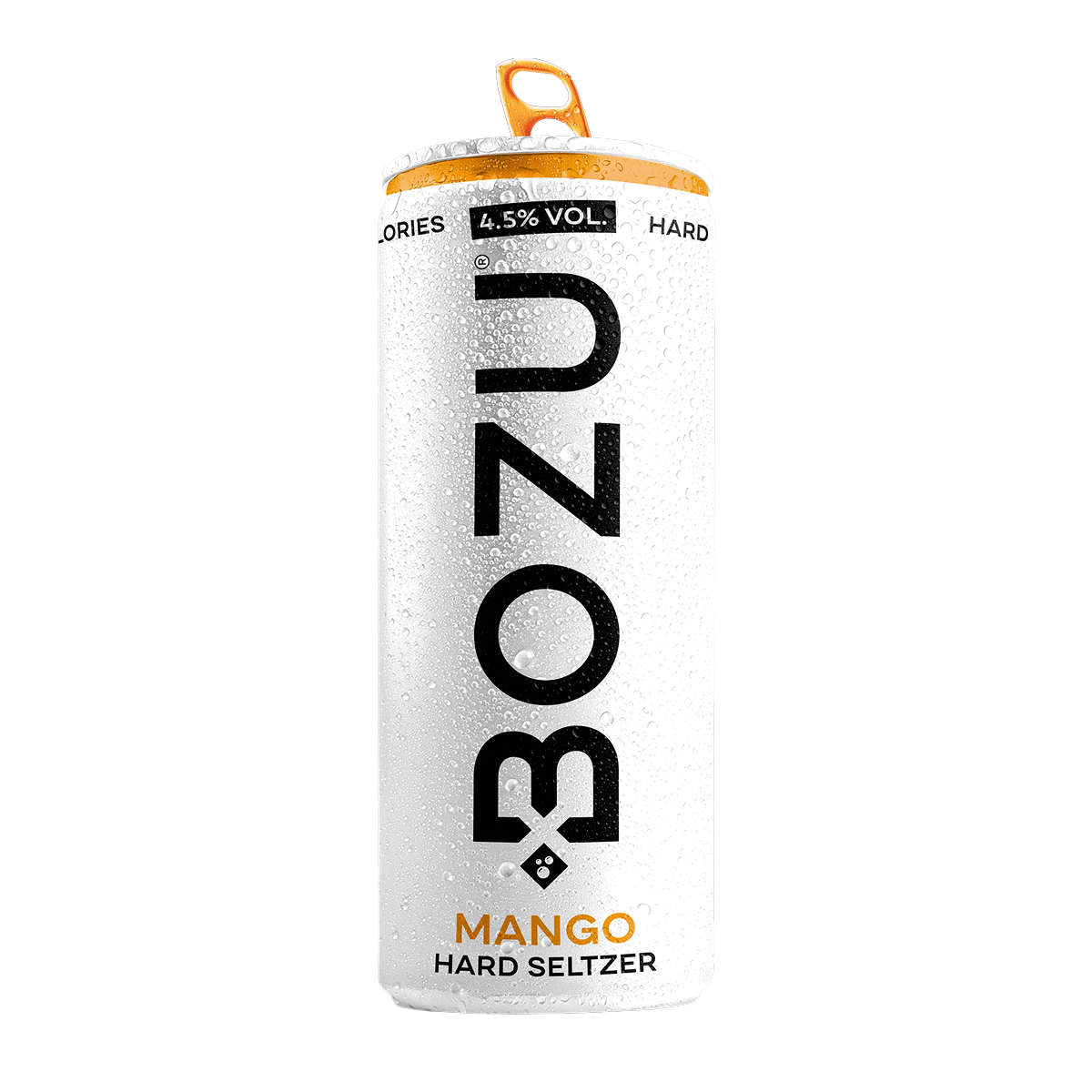 BOZU Hard Seltzer Mango blikje van 250 ml