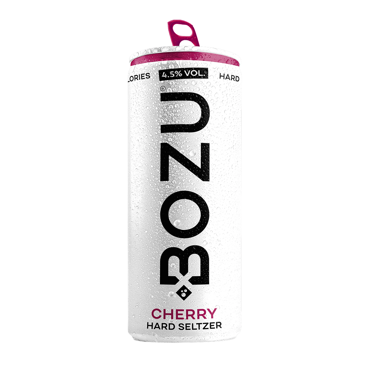 BOZU Hard Seltzer Cherry blikje van 250 ml