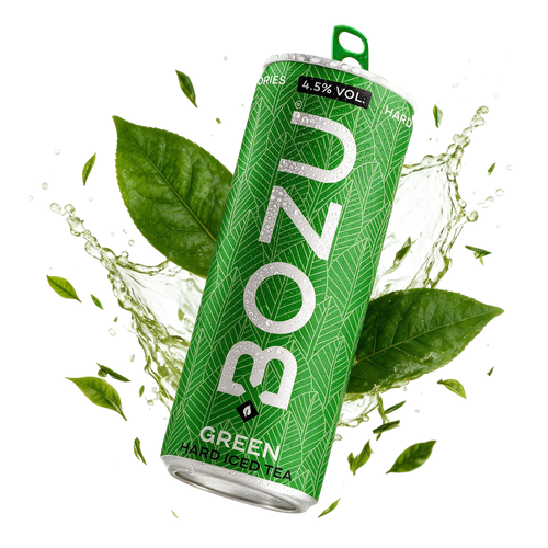 BOZU ice tea green, groene thee met citroen