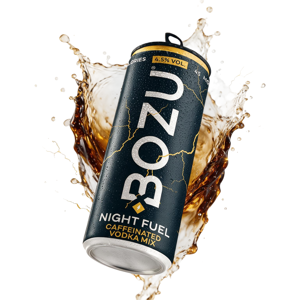 BOZU night fuel, blikje met cafeïne