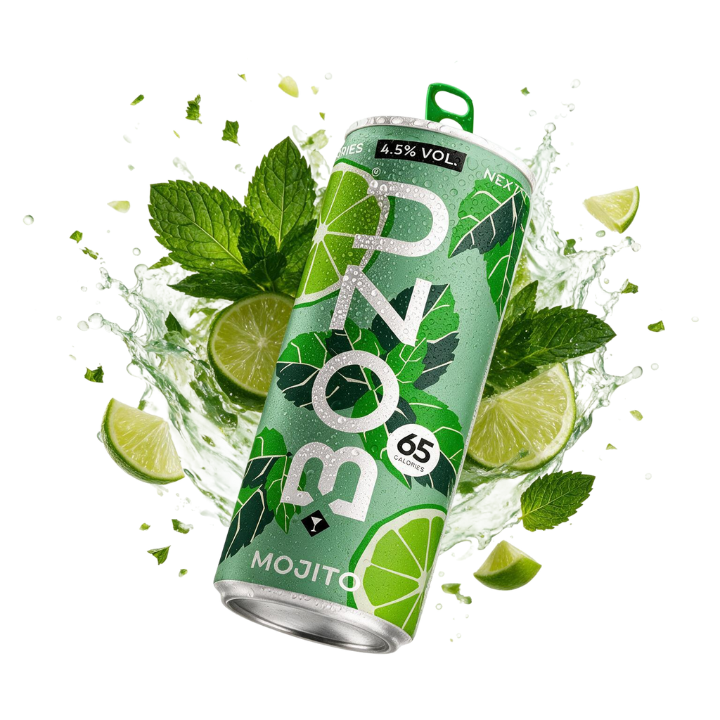 BOZU mojito, blikje met munt en limoen
