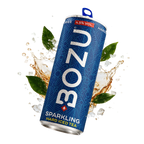 BOZU ice tea sparkling, bruisend blikje