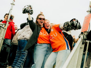 BOZU-teamleden bij een evenement